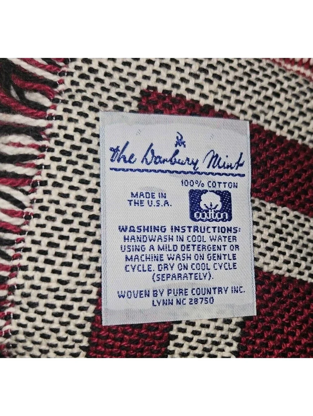Vintage Oklahoma Sooners Stadium Throw Blanket